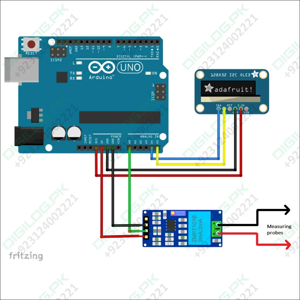 Zmpt Single Phase Ac Voltage Sensor In Pakistan