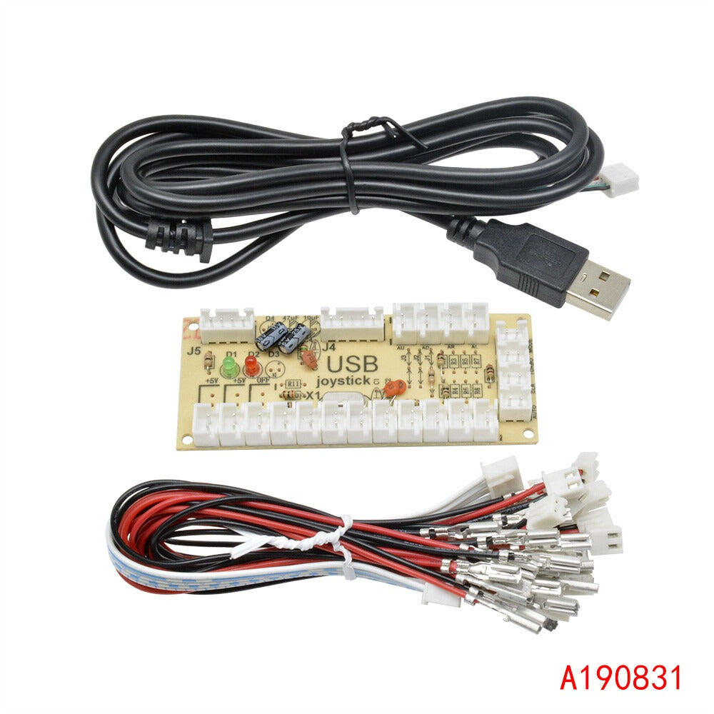 Zero Delay Arcade USB Encoder PC to Joystick