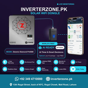 Ziewnic Diamond Pv6500 Solar WiFi Dongle - Real-Time Solar Monitoring