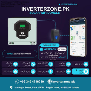 Ziewnic Max Pv4000 Solar WiFi Dongle - Real-Time Solar Monitoring