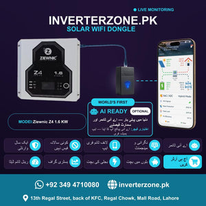 Ziewnic Z4 1.6 KW Solar WiFi Dongle - Real-Time Solar Monitoring
