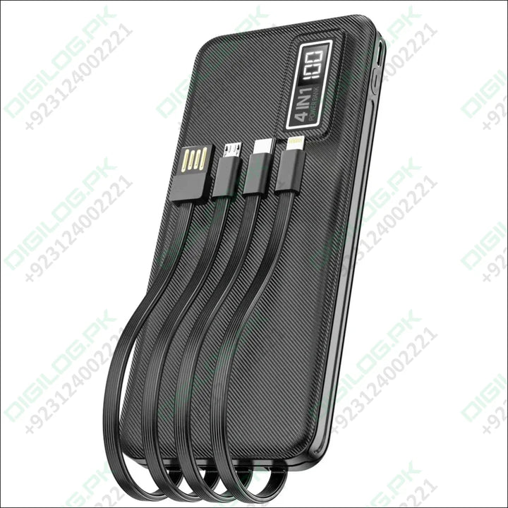 ASPOR A300 10000Mah Li-Polymer Battery 4 In1 Power Bank