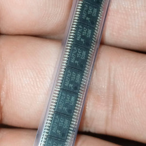 A6271KLPTR-1 LED Driver IC 1 Output DC DC Controller Sepic, Step-down (buck), Step-up (boost) Analog, PWM Dimming - 16-etssop-ep - shown in a close-up, top-down view of several black, rectangular integrated circuits held in a clear plastic shipping tube.