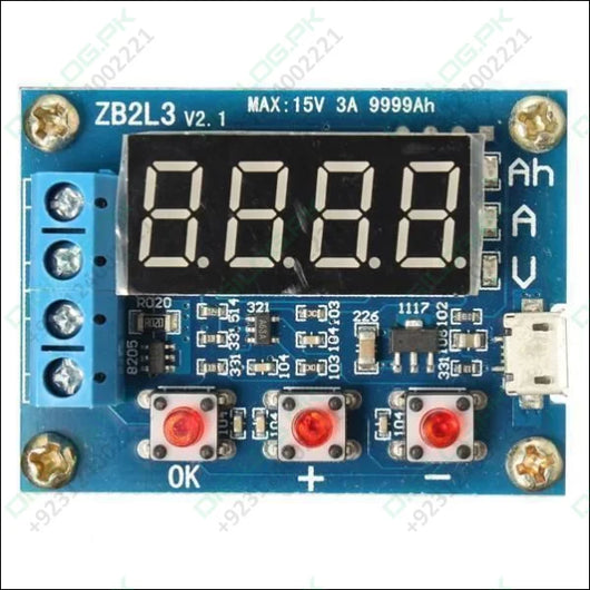 Zb2l3 Hw-586 Hw586 Battery Capacity Tester External Load