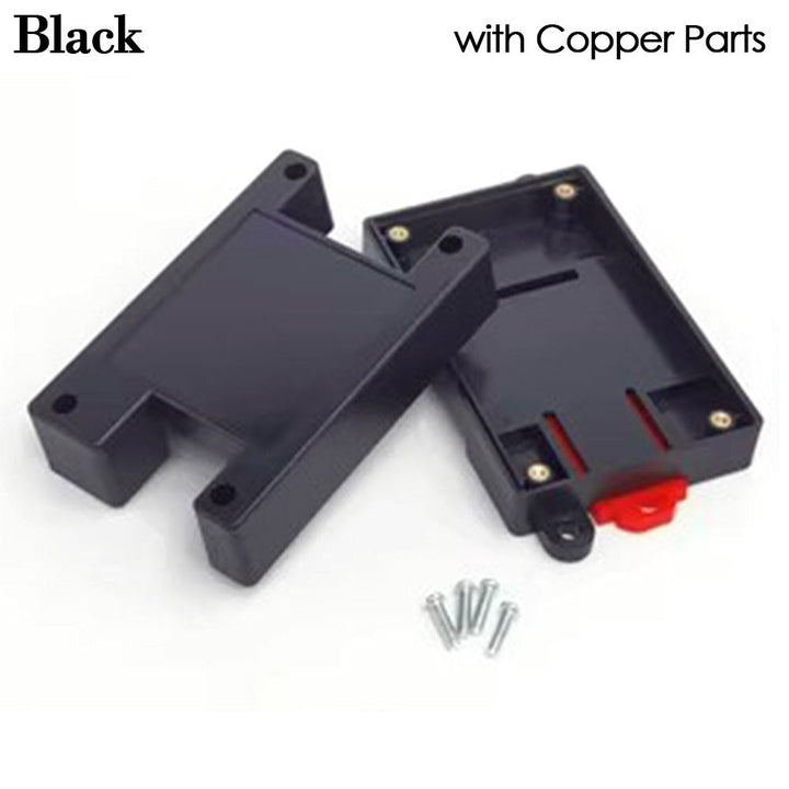 ABS Plastic Electronic Project Box 82×54×32mm – Waterproof DIY Enclosure with Screws for PLC Controller & Instrument