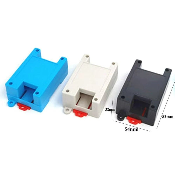 ABS Plastic Electronic Project Box 82×54×32mm – Waterproof DIY Enclosure with Screws for PLC Controller & Instrument