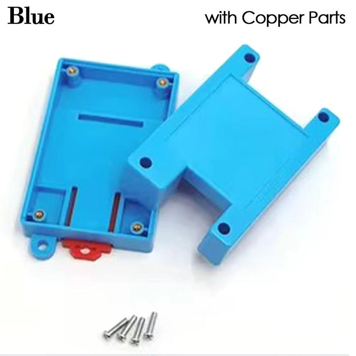 ABS Plastic Electronic Project Box 82×54×32mm – Waterproof DIY Enclosure with Screws for PLC Controller & Instrument