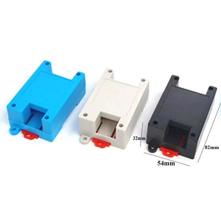 ABS Plastic Electronic Project Box 82×54×32mm – Waterproof DIY Enclosure with Screws for PLC Controller & Instrument