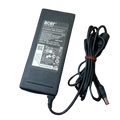 Acer Laptop Charger 19V 4.74A With Cable - a black rectangular AC adapter with a DC power cord and a red-tipped barrel connector.