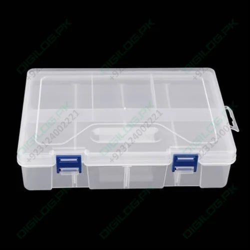 Adjustable Double Layer Component Organizer Tool Container Storage