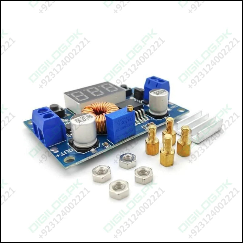 Adjustable Step Down Power Supply Module With Voltmeter