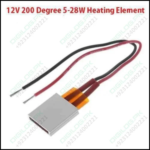 Aluminium Thermostat Heating Element Plate 12v 200℃
