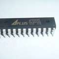 AP89085 OTP 85 Second Voice Record Sound IC - a black, rectangular integrated circuit chip with 24 metal pins, displayed against a plain background.