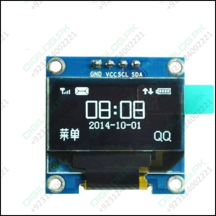 Arduino 0.96 Inch OLED Display Module 128x64 I2C SSD 1306