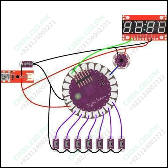 Arduino Lilypad 328 Main Board Atmega328p Atmega328 16m