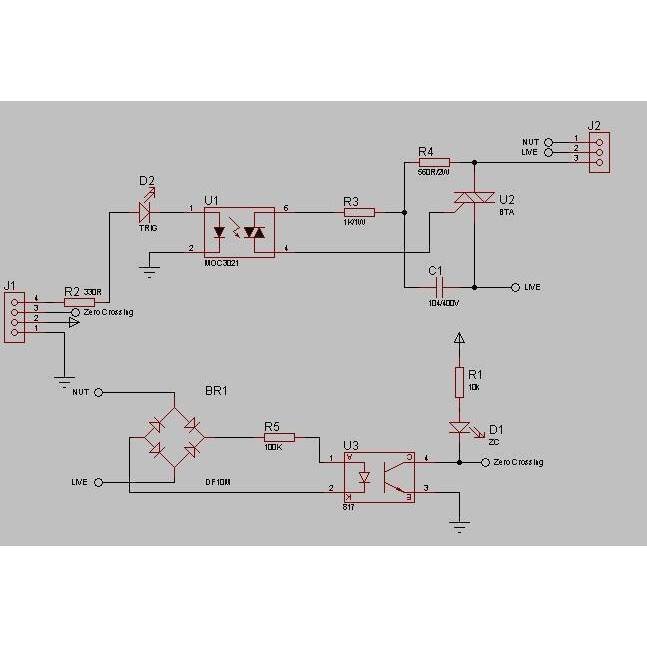 Arduino 1 Channel Triac Module With Zero Crossing Sensor