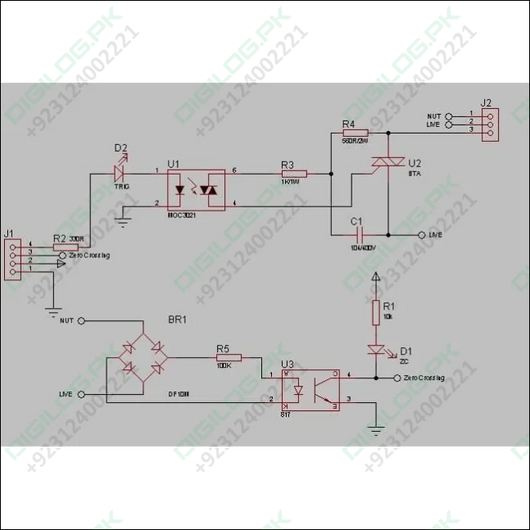 Arduino 1 Channel Triac Module With Zero Crossing Sensor