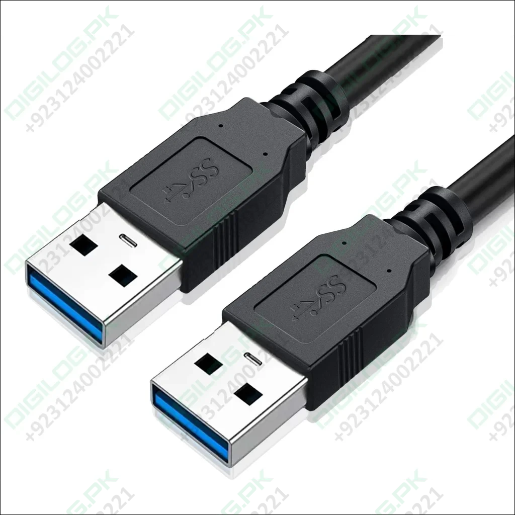 Male to Male USB Cable Type A to A USB Extension Cord for Keyboards
