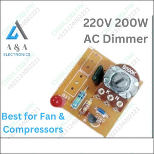 220v 200w Ac Dimmer Potentiometer Switch Speed Compressor