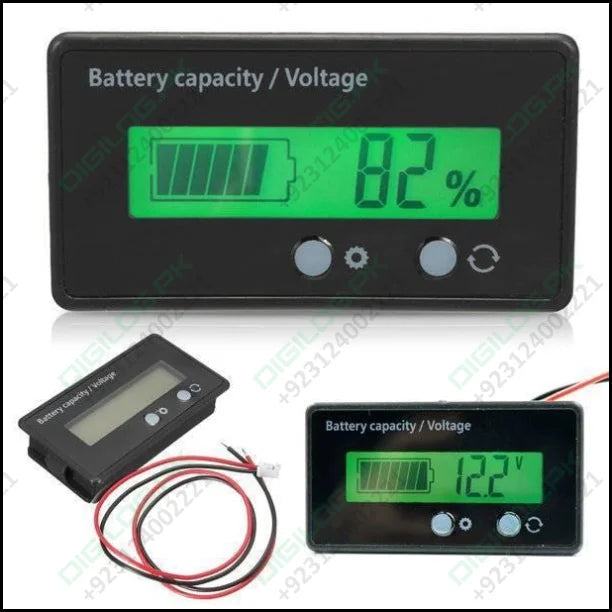 Battery Capacity Meter 12v-48v Lead-acid And Voltage