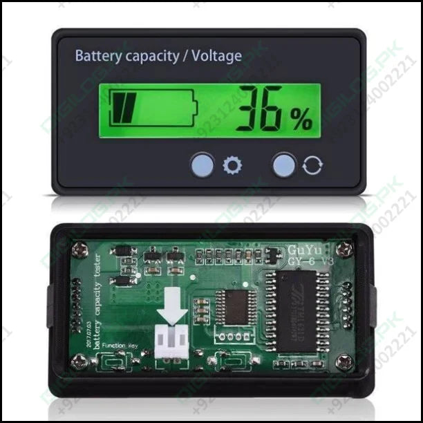 Battery Capacity Meter 12v-48v Lead-acid And Voltage