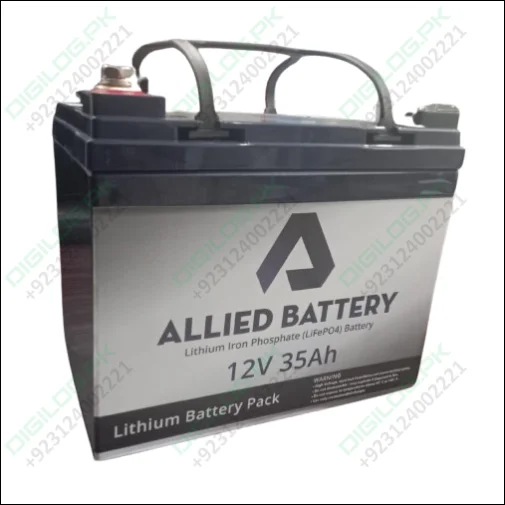 Allied Battery 12V 35Ah Lithium Iron Phosphate (LiFePO4) Battery