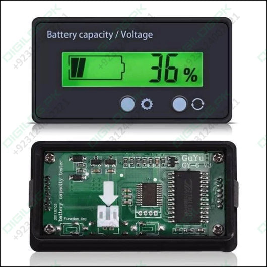 Battery Capacity Meter 12v-48v Lead-acid And Voltage