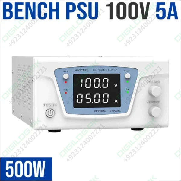 Bench variable Power Supply 100V 5A 500W  price in pakistan