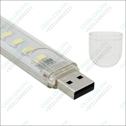 Mini Portable Usb Led Night Light 5730 Smd 8 Leds Lamp