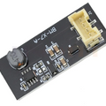 Bingwfpt Rear Driver F25 LED Light Board Replacement For X3 F25 2011-2017 - a black rectangular circuit board with a white 4-pin connector, an inductor, and various surface-mount parts.