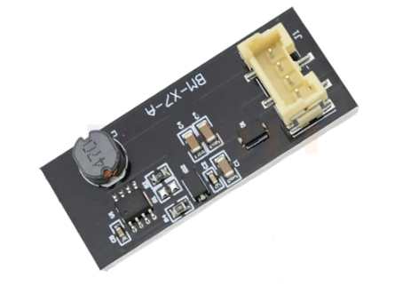 Bingwfpt Rear Driver F25 LED Light Board Replacement For X3 F25 2011-2017 - a black rectangular circuit board with a white 4-pin connector, an inductor, and various surface-mount parts.
