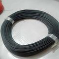 Black 1 meter Insulation Electronic PCB Wrapping Breadboard Jumper Wire Cable - shown as a coiled bundle of dark grey wire secured with two white bands.