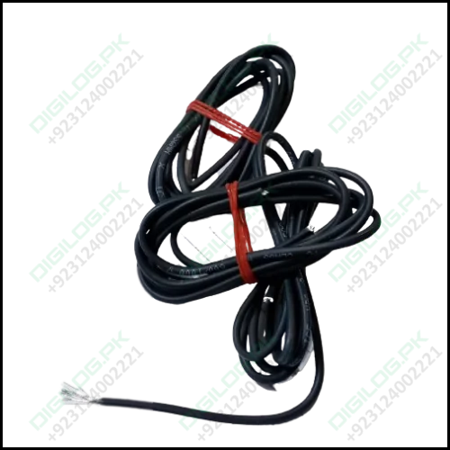 Black 1meter Solderable Wire Hard Wires For Wiring Jumper