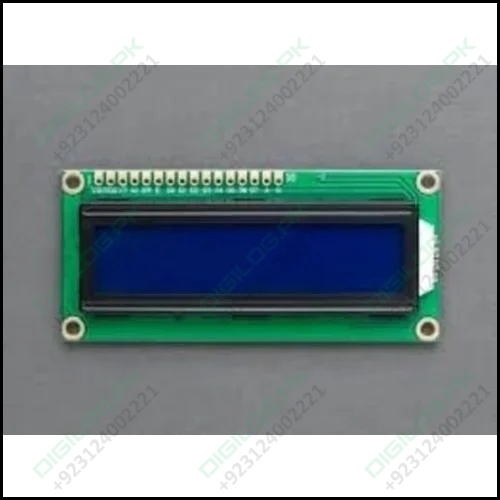 Blue 1602 Lcd 16x2 Character Arduino Display
