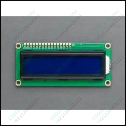 Blue 1602 Lcd 16x2 Character Arduino Display