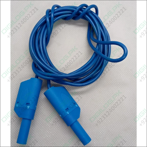 Blue Banana Clip Wires 2 Meter