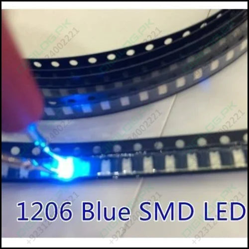 Blue Smd 1206 Led Super Bright Light Emitting Diode