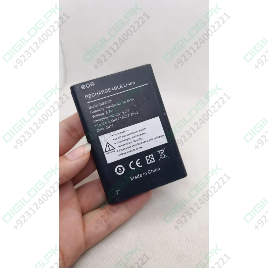 BM5500 3.7V 4000mA Battery In Pakistan
