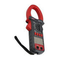 BM802A Digital AC Clamp Meter - red jaw clamp meter with black body and wrist strap
