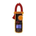 BM819 Digital AC Clamp Meter - orange and red AC clamp meter with backlit display
