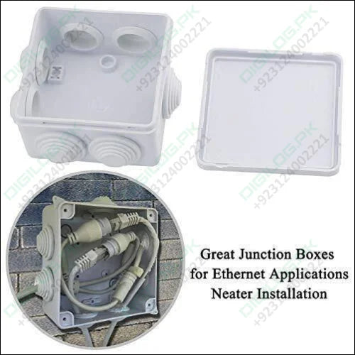 ABS Plastic Junction Box Universal Electrical Project