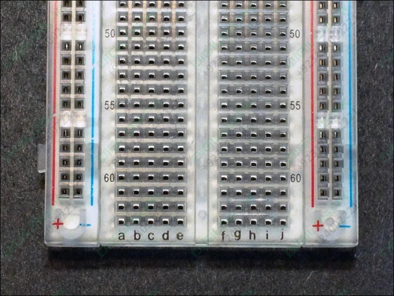 Breadboard MB102 830 Point Clear -Transparent