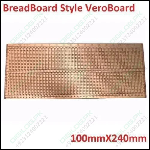 Breadboard Style Veroboard 100mm x 240mm Project Board