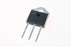 BTA41600 TRIAC - a black electronic component with three metal pins and a mounting tab with a hole, shown against a white background.