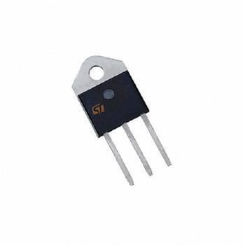 BTA41600 TRIAC - a black three-pin electronic component with a metal mounting tab featuring a central hole and an STMicroelectronics logo.
