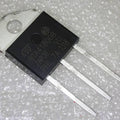 BTA41800 High Power Thyristor - a black three-pin electronic component with a metal mounting tab, shown in a close-up against a bubble wrap background.