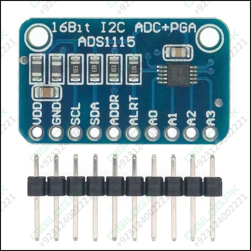 Buy Ads1115 16 Bit Adc 4 Channel With Programmable Gain