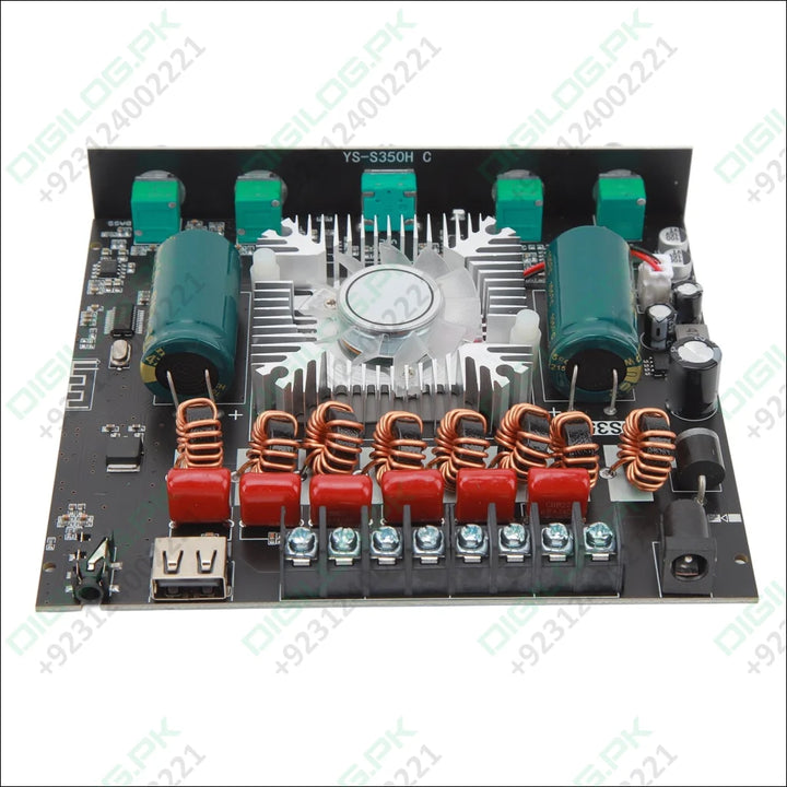 XY S350H 220Wx2 350W 2.1 Channel Bluetooth Power Amplifier Board 18V‑38V Bluetooth Speaker Audio Amplifier Module