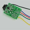 Ca 901 Switching Power Supply Repairing Module SSH7N90 - a green circuit board with an attached transistor, soldered components, and four colored wires.