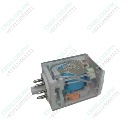 Finder Relay 12vdc 10a 60.12 With 8pin Rail-mount Socket